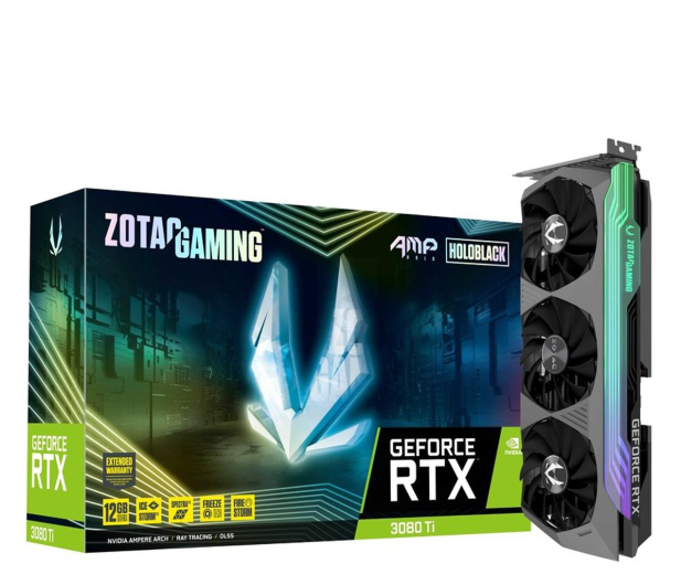 Zotac GeForce RTX 3080 Ti Gaming AMP Holo 12GB GDDRX6 - 661580 - zdjęcie